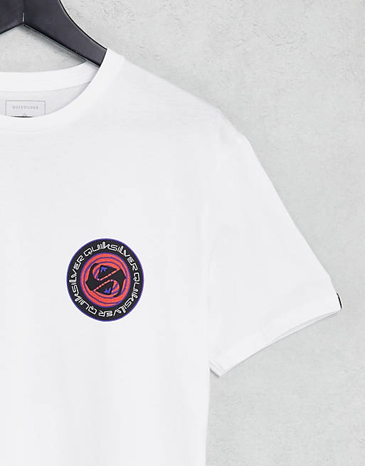 Quiksilver Circle Game T-shirt in white | ASOS
