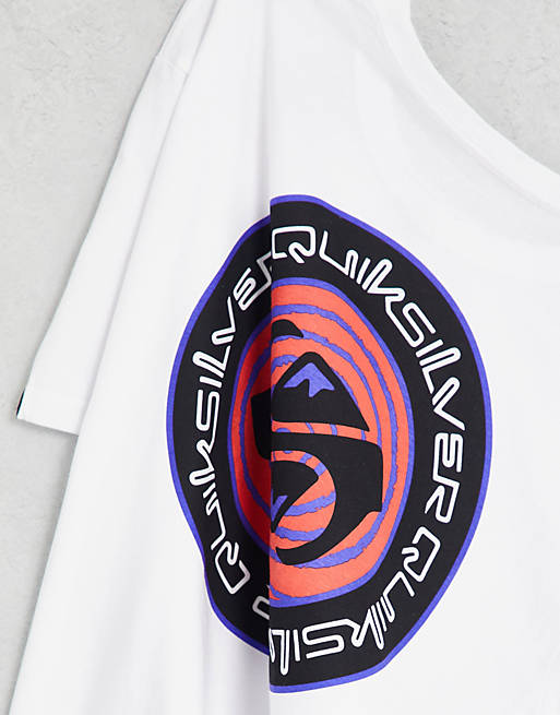 Quiksilver Circle Game T-shirt in white | ASOS