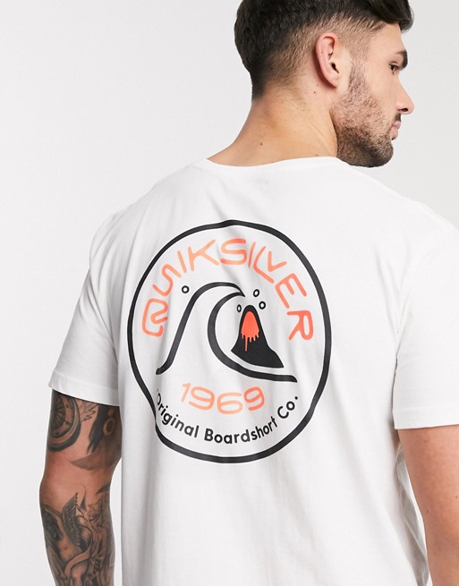 Quiksilver Close Call t-shirt in white