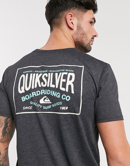 Quiksilver Cloud Corner t-shirt in black