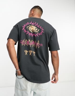 Quiksilver Quiksilver connected t-shirt in black