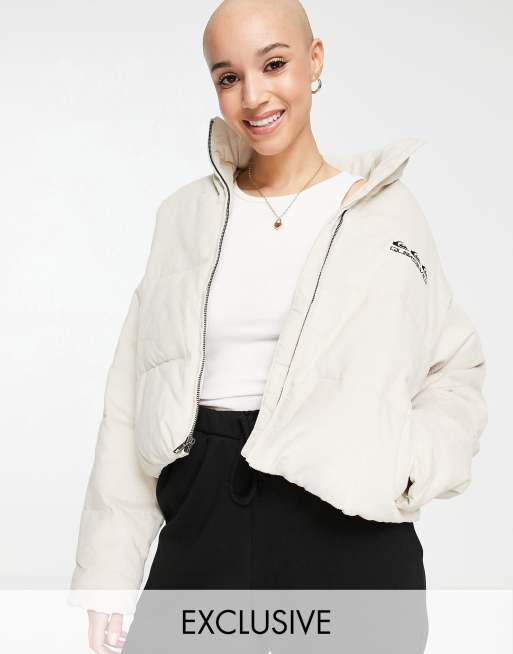 Cropped puffer jacket asos hotsell