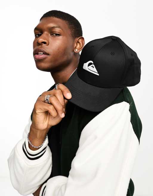 Black quiksilver hat online