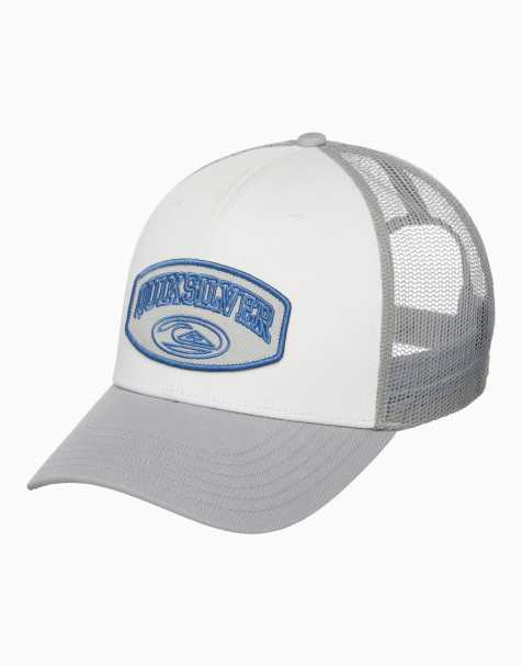 Quiksilver – Decades – Trucker-Kappe in Grau aus Baumwolle - view 1