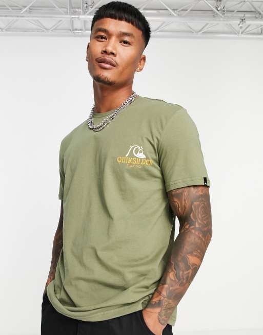 Quiksilver - Dream Voucher - T-shirt in kaki