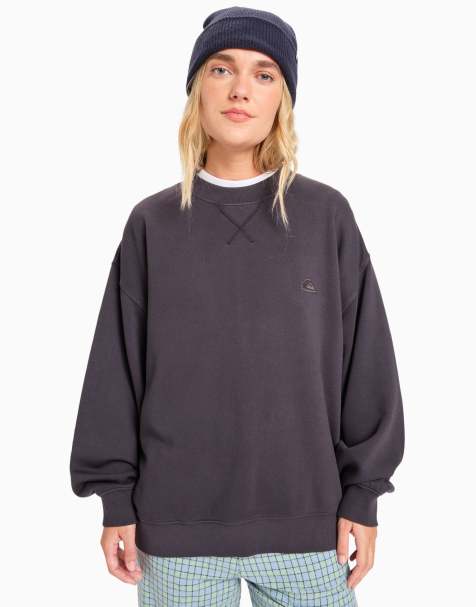 Quiksilver Essential crew neck in tarmac - view 1