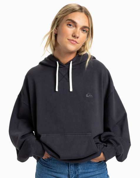 Quiksilver Essential hoodie in tarmac - view 1