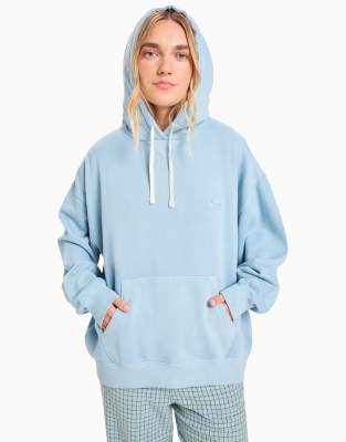 Quiksilver - Essential - Sweat à capuche - Bleu ashley