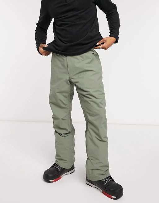 Quiksilver Estate snow pants in agave green