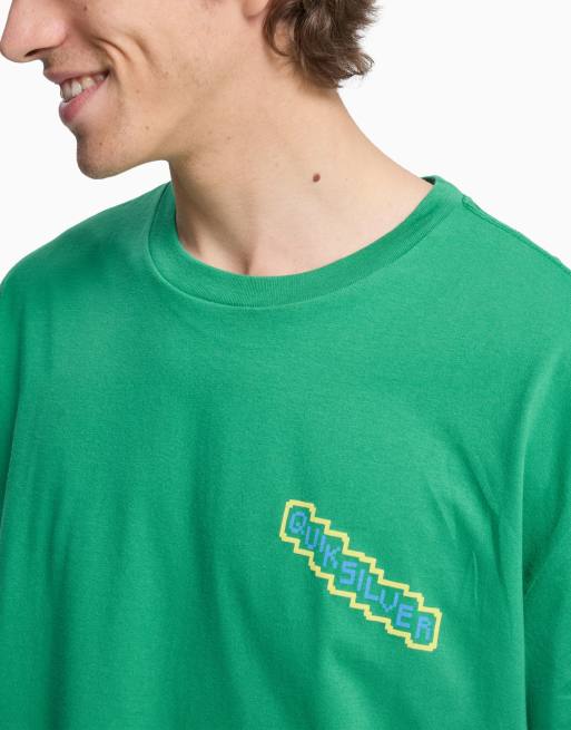 Quiksilver - Ev Glass of - T-shirt à manches courtes - Vert, 4 de 4