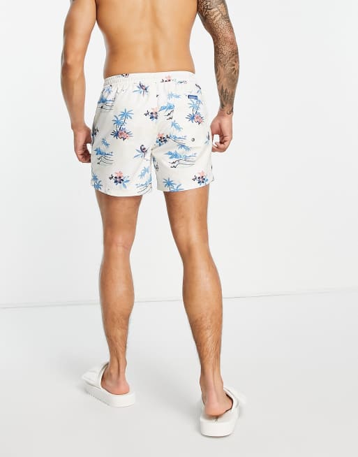 Quiksilver Everday Scenic 16 volley board shorts in cream, 2 of 4