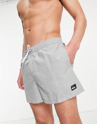 Quiksilver – Everyday 15 – Grå bad shorts i volley- och skateboardmodell