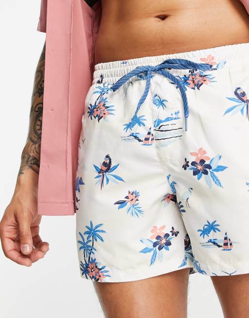 Quiksilver – Everyday Scenic 16 Volley – Krämvita boardshorts, 3 av 4