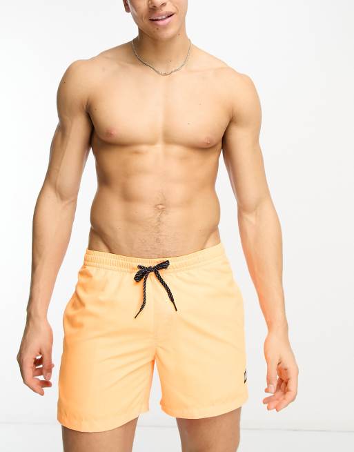 Quiksilver everyday volley swim shorts in yellow, 3 of 4