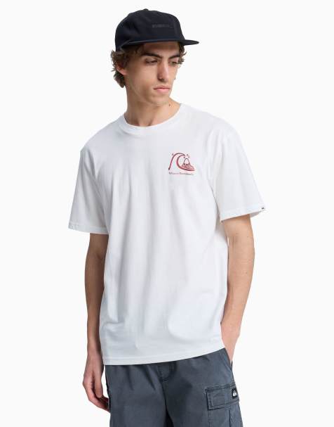 Quiksilver - Evo Original - T-shirt à manches courtes - Blanc - view 1