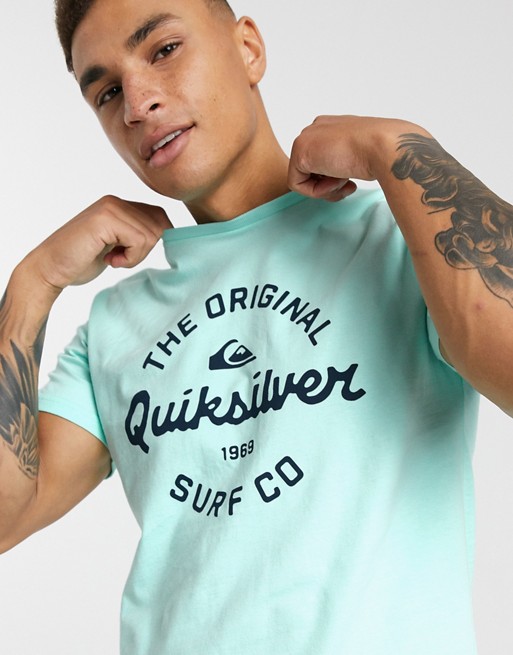 Quiksilver Eye on the Storms t-shirt in light blue