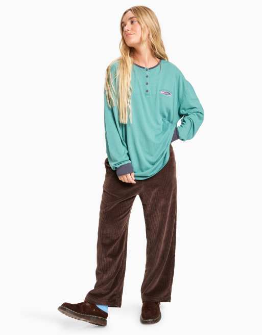 Quiksilver – Henley – Langärmliger Body in Tiefmeerblau, 4 von 4