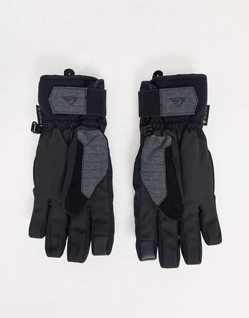 Quiksilver Hill Core gore-tex glove in black