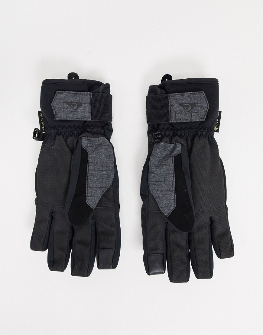 Quiksilver Hill Core – Svarta handskar i goretex
