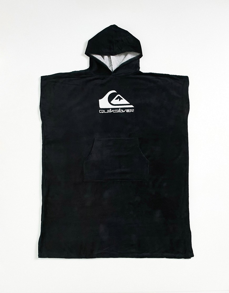 quiksilver - hoody - sort håndklæde