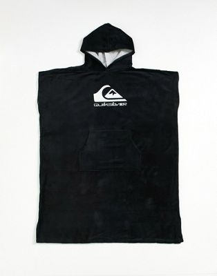 Quiksilver hoody towel in black