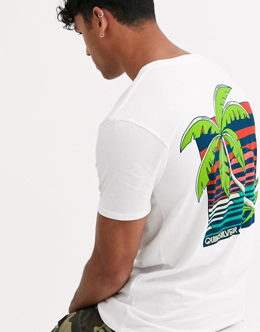 Quiksilver In The Jungle t-shirt in white