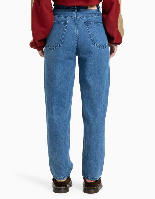 Quiksilver - Jean baggy coupe carotte - Bleu moyen, 4 de 4