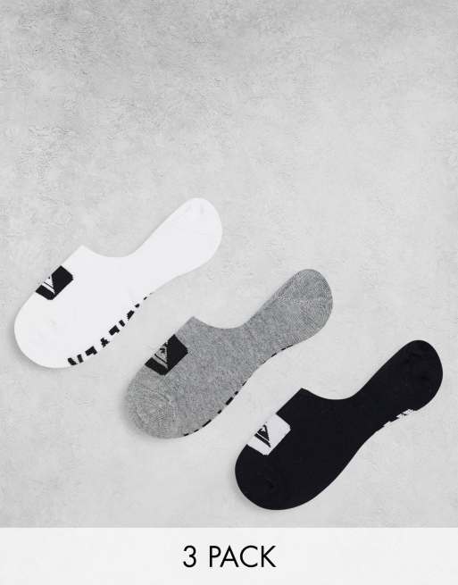Quiksilver Liner 3 pack socks in multi