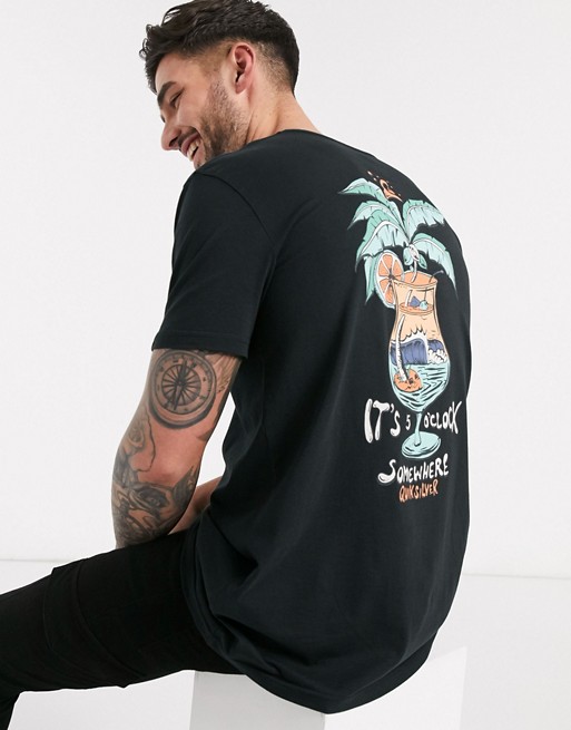 Quiksilver Lullaby Beach t-shirt in black