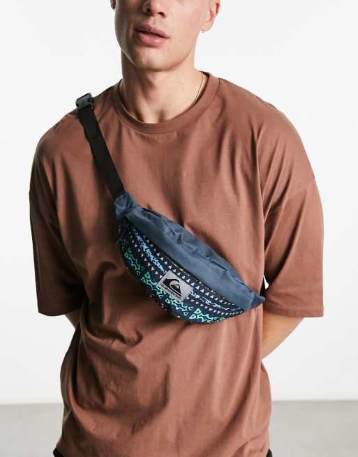 Quiksilver - Marsupio blu multicolore