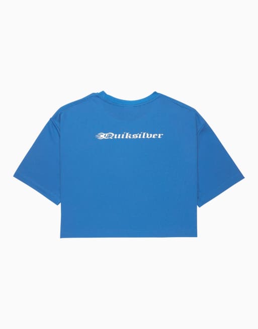 Quiksilver Mercury americana short sleeve t-shirt in blue, 2 of 3