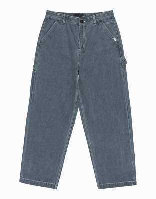 Quiksilver - Mercury - Pantalon cargo droit ample - Noir