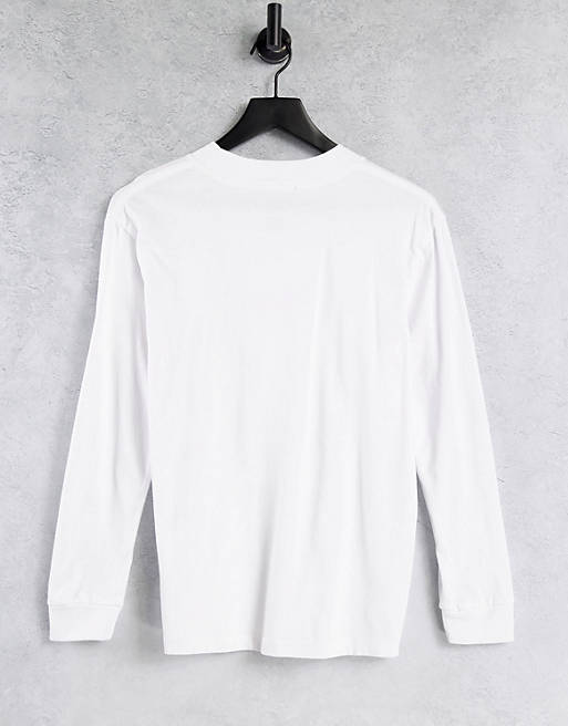 Women Quiksilver Mock Neck long sleeve t-shirt in white Exclusive at  