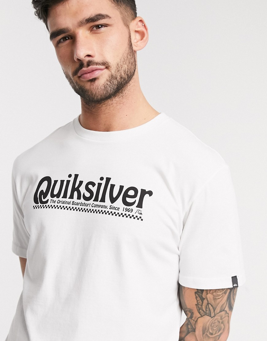 Quiksilver – New Slang – Vit t-shirt