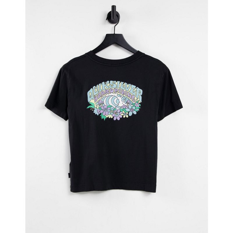 Quiksilver - Oceanpicture - T-shirt a maniche corte nera