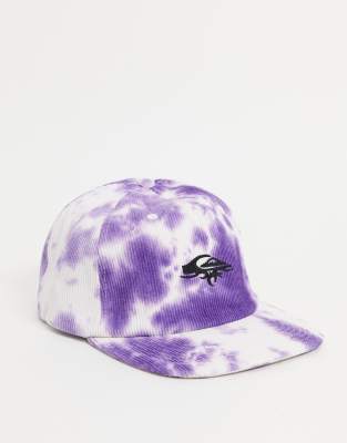 Quiksilver Og Cord Tie Dye Cap In Purple