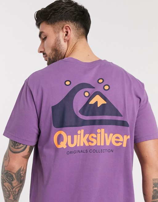 Quiksilver Og Quik Original t-shirt in purple