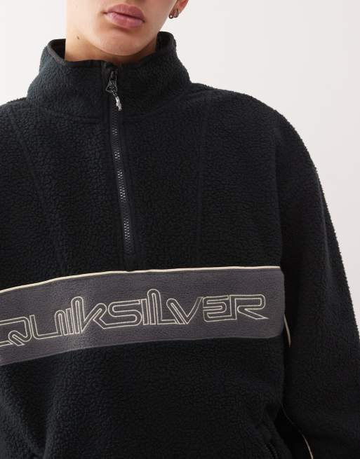 Quiksilver - Omni Sherpa - Polaire à demi-zip - Noir, 5 de 5