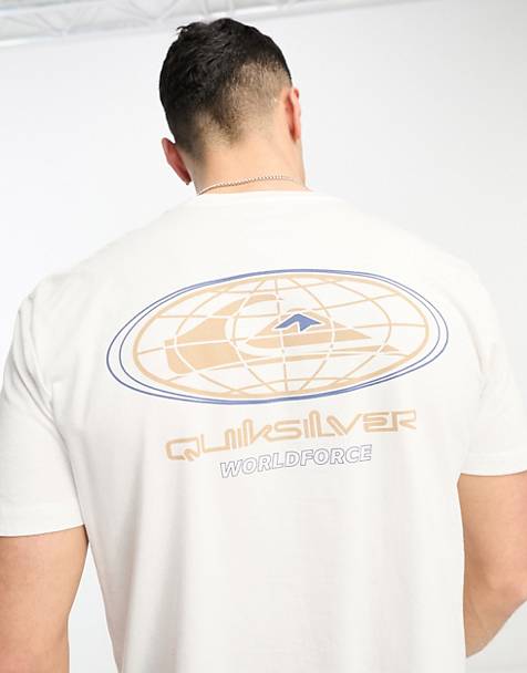 Quiksilver on the grid t-shirt in white