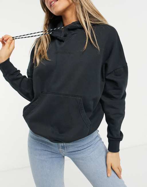 Quiksilver oversized hoodie in black | ASOS