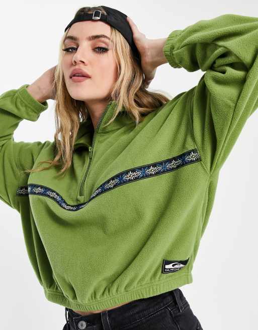 Quiksilver - Polar - Cropped fleece in groen