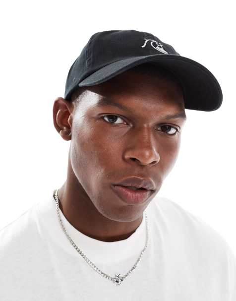 Quiksilver - Rad Splatter - Casquette dad - Noir - view 1
