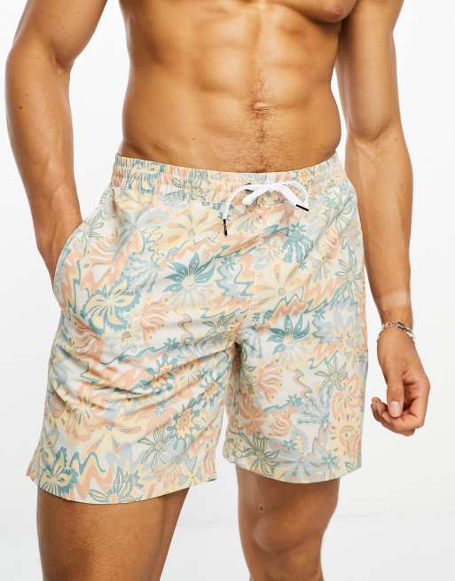 Quiksilver - Re-mix - Pantaloncini da bagno stile volley multicolore