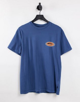 T-shirts et débardeurs Quiksilver - Reverb - T-shirt - Bleu