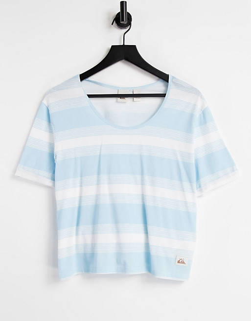 Quiksilver Rider Heritage t-shirt in blue