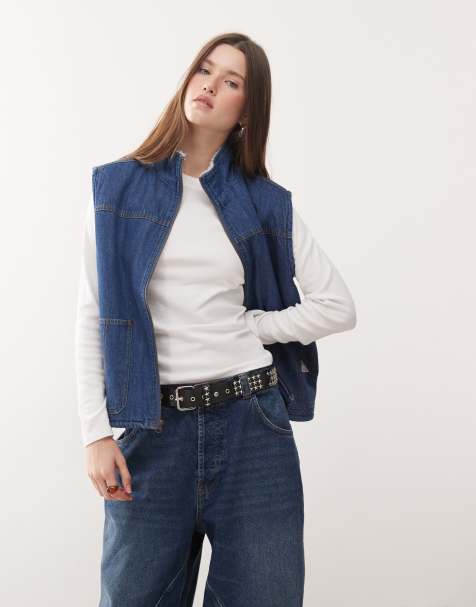 Quiksilver – Road by Night – Gefütterte Jeansjacke in Mittelblau - view 1