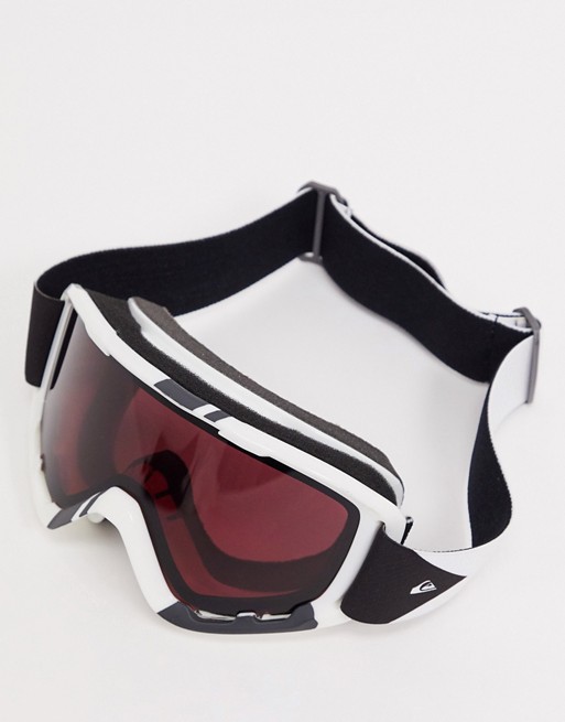 Quiksilver Sherpa ski goggles in white