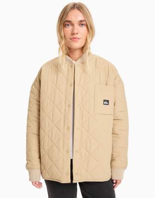 Quiksilver - Shining - Steppjacke in Maisgelb-Brown