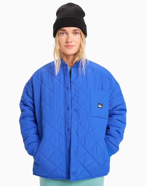 Quiksilver – Shining – Steppjacke in Surf The Web-Blau - view 1