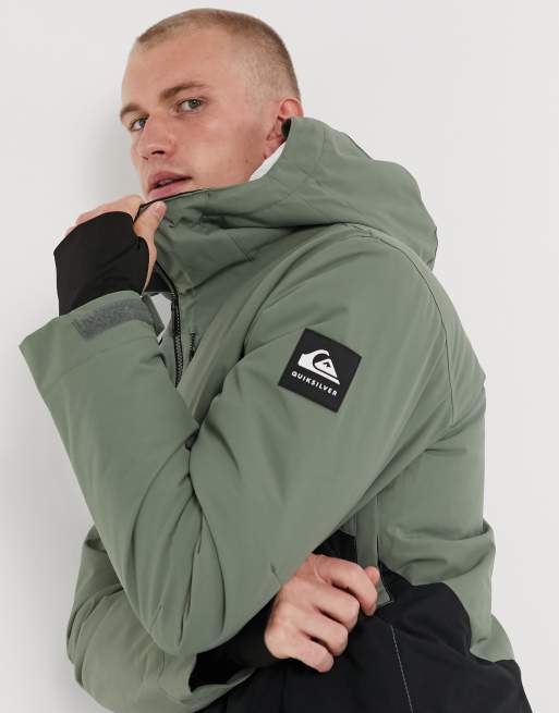 Green on sale snow jacket